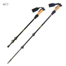 NPOT Wholesale cheap foldable walking poles titanium hiking pole